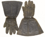 1930s Hansens Leather Ladies Motorcycle Gloves