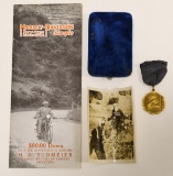 1925 Harley Davidson Hill Climb Award w Provenance