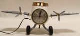 Vintage Mastercrafters Sessions Airplane Clock