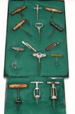 Collection Of 15 Antique Cork Screws