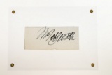 Thomas Jefferson Cut Signature No COA