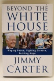 Jimmy Carter Beyond White House Signed Book PSA