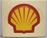 Large Shell Gasoline Plastic Adv Sign