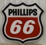 Large Phillips 66 Gasoline Plastic Adv Sign