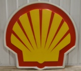 Large Shell Gasoline Plastic Advertising Sign