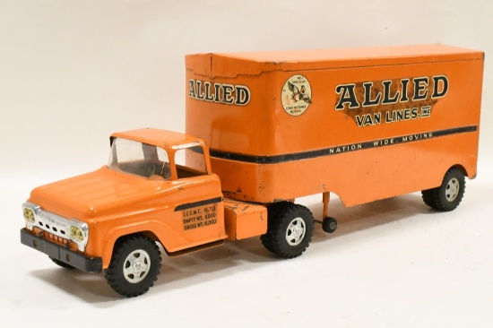 Original Tonka Private Lable Allied Van Semi Truck