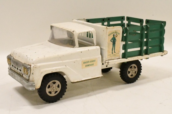 Original Tonka Green Giant Stake Bed Truck