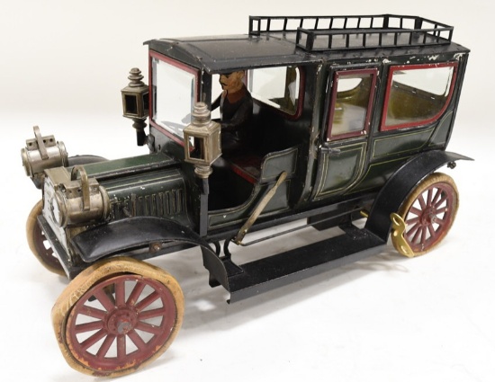 George Carrette Large Limo Tin Toy