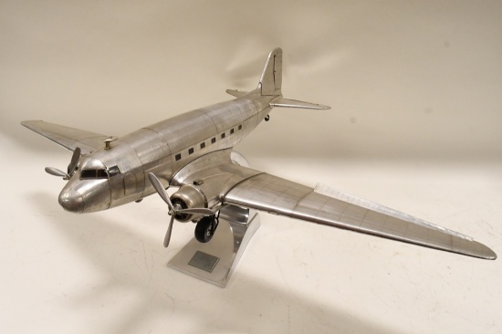 Custom DC3 1935 Airplane w/ Stand