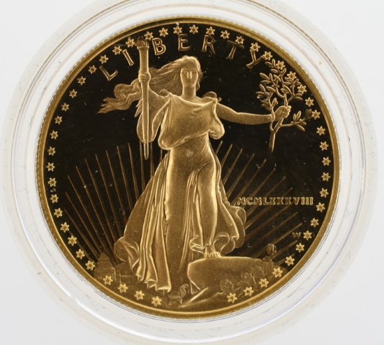 1988 American Eagle One Ounce Gold Proof Coin