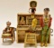Unique Art Tin Windup Lil Abner and Dogpatch Band