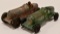 (2) Hubley Cast Metal #5 Racer