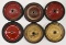 Lot of (6) Steelcraft Airplane Tires
