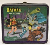 1966 Aladdin Batman and Robin Metal Lunch Box