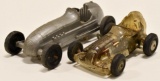 (2) Plastic Racer Cars