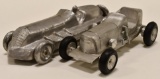 (2) Cast Metal Race Cars
