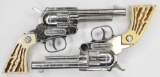 (2) Nichols Top-Hand 250 Cap Gun Pistol