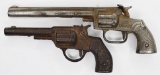 Early JE Stevens Big & Little Scout Cap Gun Pistol