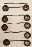 Lot of Sturditoy Toy Truck Headlights