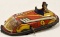 Lindstrom Tin Litho Windup 2 Person Bumper Car