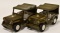 (2) Mini Tonka Army Jeeps