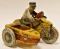 Marx Tin Windup Siren Police Squad Motorcycle