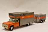 Nylint U-Haul Box Truck with Trailer