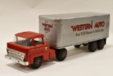 Marx Private Label Western Auto Truck and Trailer