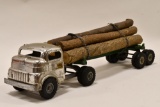 Structo Toys Lumber Hauler Truck & Trailer