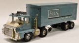 Structo Sears, Roebuck and Co. Truck and Trailer