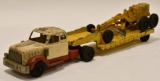 Hubley Semi Truck w/ Lowboy and Road Grader