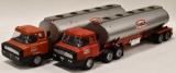 (2) Texaco Tanker Semi Trucks