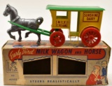 Wyandotte Early Bird Milk Wagon and Horse