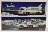 Hess Truck w/ Airplane Hess Truck w/ Space Shuttle