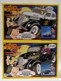 (2) Playmates Dick Tracy's Police Squad Car