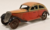 Rico Tin Windup Old timer Streamline Coupe Car