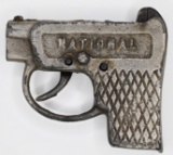 Cast Iron National Cap Gun Pistol