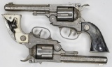 Pair of Hubley Colt 38 Cap Gun Pistols