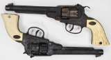 Pair of Halco Cap Guns w/ Revolving Cylinders