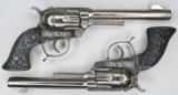 Pair of Leslie-Henry Cap Gun Pistols