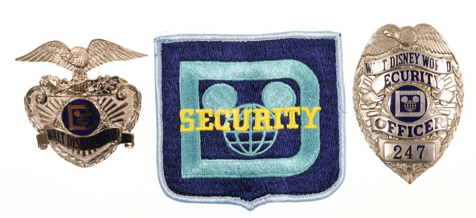 Walt Disney World Security Officer Badge Set | Proxibid