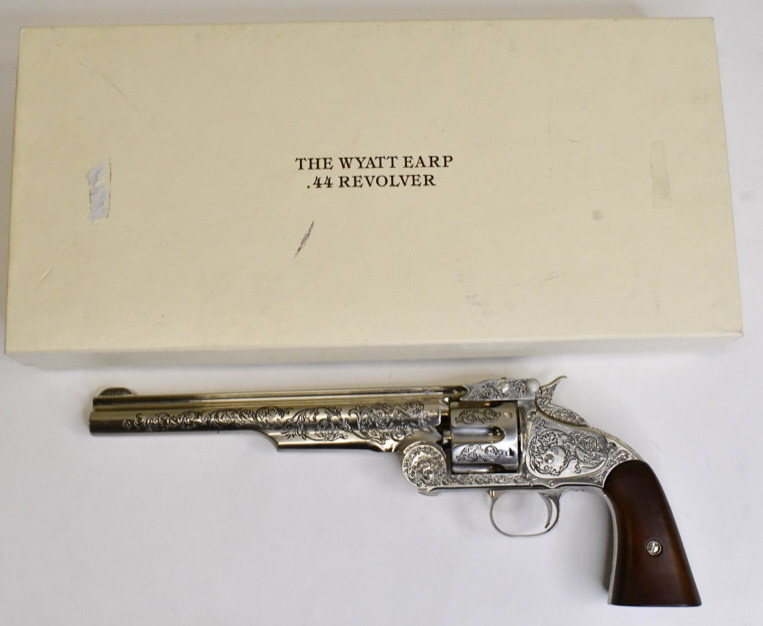 Franklin Mint The Wyatt Earp .44 Revolver In Box | Proxibid
