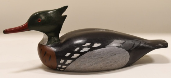 Charles "Chas" Moore Red-Breasted Merganser Decoy