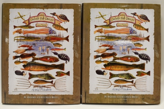 (2) Signed Copies Of Duluth Fish Decoys Books