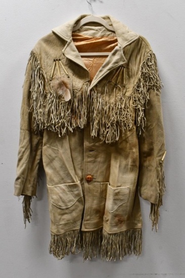 Vintage Deer Skin Western Style Jacket