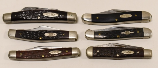 Vintage Case XX Folding Knife Lot Of 6
