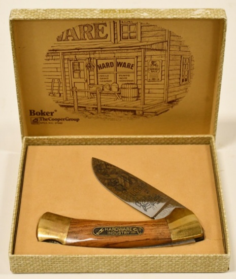 1979 LE Boker America's Hardware Industry Knife
