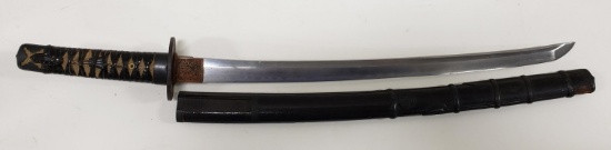 Early Japanese Samurai Wakizashi Sword