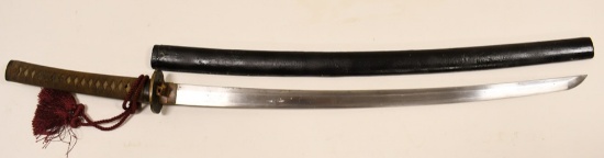 19th Century Japanese Samurai Sword Signed Tang
