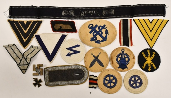 WWII German Insignia Patches / Badges & More